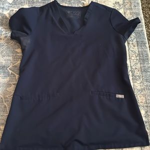 figs xs top navy